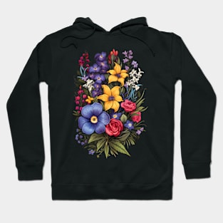 Vintage Flowers Hoodie